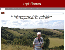 Tablet Screenshot of lepi-photos.com